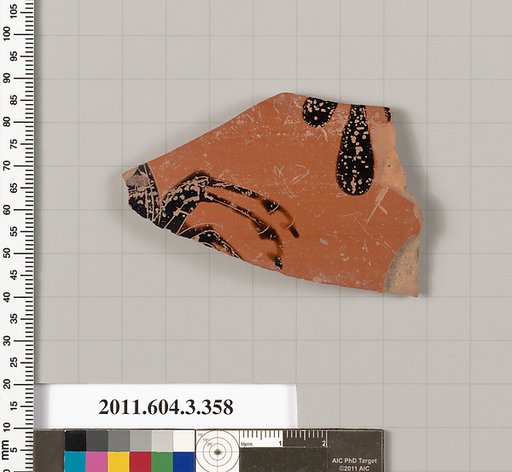 Terracotta fragment of a neck-amphora (jar)