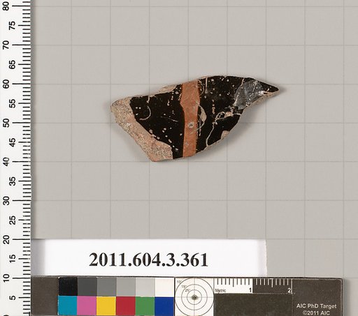 Terracotta fragment of a neck-amphora (jar)
