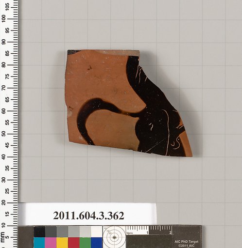 Terracotta fragment of a neck-amphora (jar)