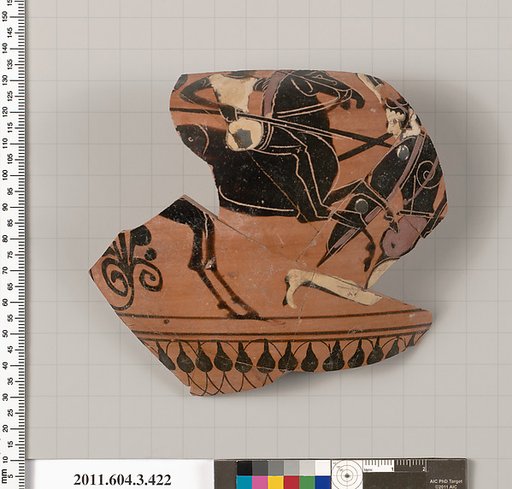 Terracotta fragment of a neck-amphora (jar)
