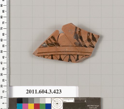 Terracotta fragment of a neck-amphora (jar)