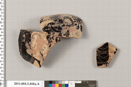 Terracotta fragments of a neck-amphora (jar)