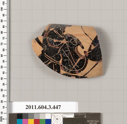 Terracotta fragment of a neck-amphora (jar)