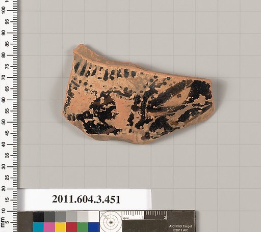 Terracotta fragment of a neck-amphora (jar)