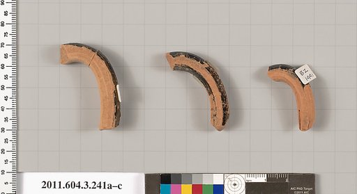 Terracotta fragments of neck-amphorae (jars)