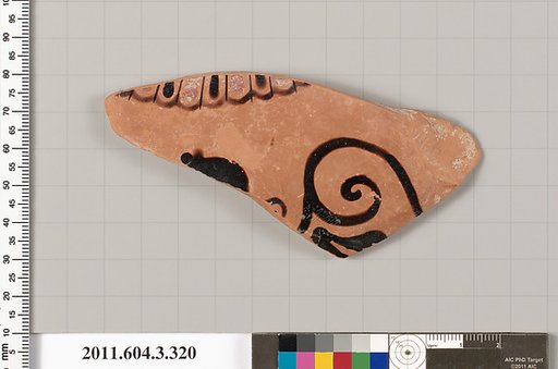 Terracotta fragment of a neck-amphora (jar)