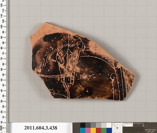 Terracotta fragment of a neck-amphora (jar)