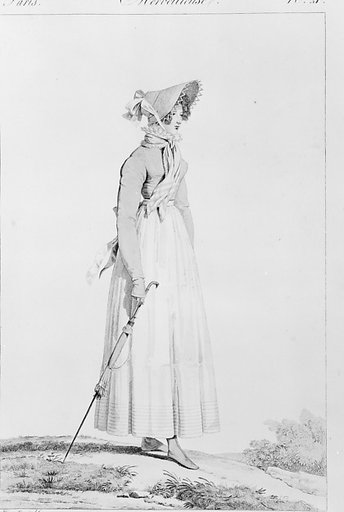 Merveilleuse: Chapeau à l’Anglaise, Spencer à l’Anglaise