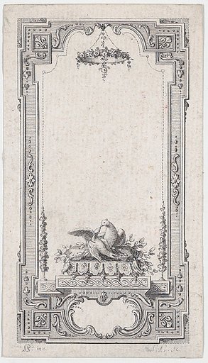 Frontispiece, from Bussy-Rabutin's "Histoire amoureuse des Gaules"