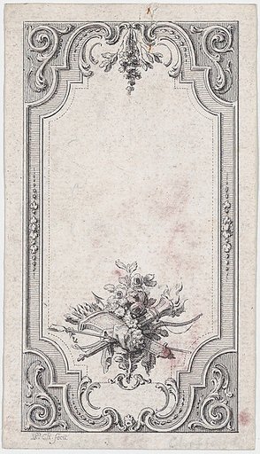Frontispiece, from Bussy-Rabutin's "Histoire amoureuse des Gaules"