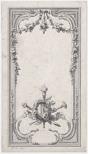 Frontispiece, from Bussy-Rabutin's "Histoire amoureuse des Gaules"