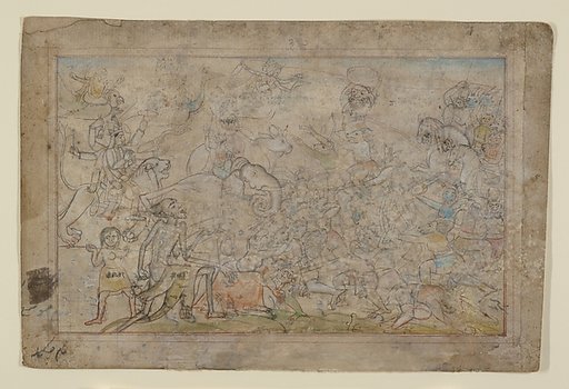 Battle Scene from a Devi Mahatmya