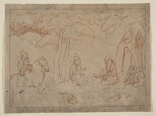 Rama and Lakshmana Visit the Hermitage of an Ascetic