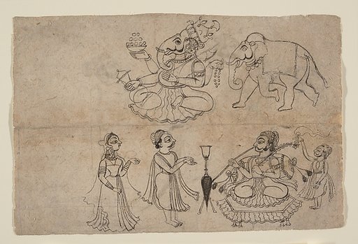 Portrait of Manya Sahib Man Rup Sagarji