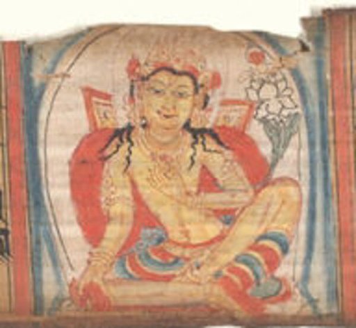 The Bodhisattva Avalokiteshvara, Folio from a dispersed Ashtasahasrika Prajnapramita (Perfection of Wisdom) Manuscript
