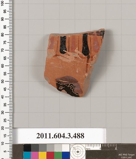 Terracotta fragment of a column-krater (bowl for mixing wine and water)