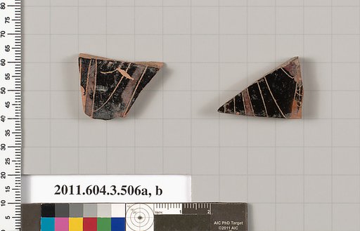 Terracotta fragments of a column-krater (bowl for mixing wine and water)
