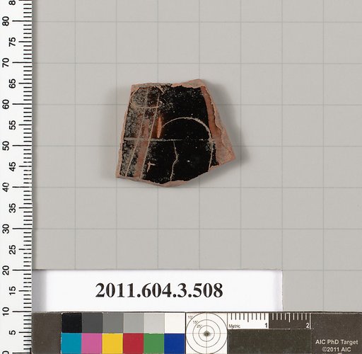 Terracotta fragment of a column-krater (bowl for mixing wine and water)