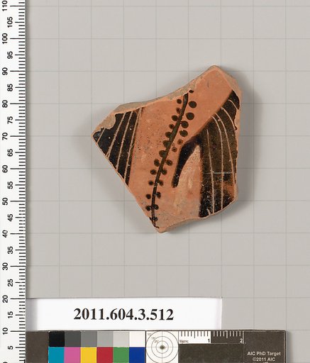 Terracotta fragment of a column-krater (bowl for mixing wine and water)