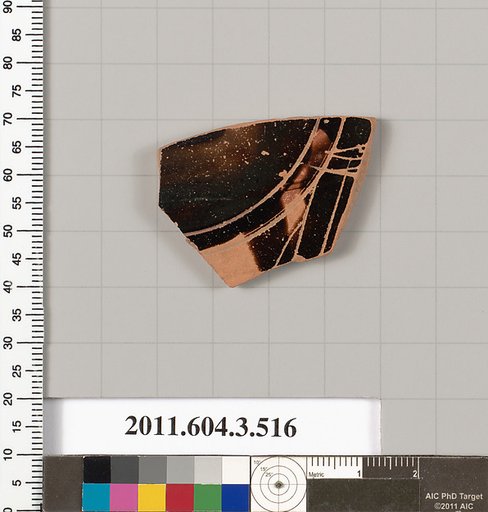 Terracotta fragment of a column-krater (bowl for mixing wine and water)