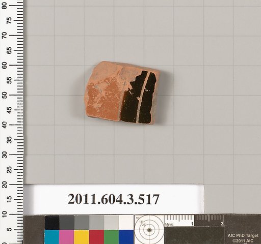 Terracotta fragment of a column-krater (bowl for mixing wine and water)