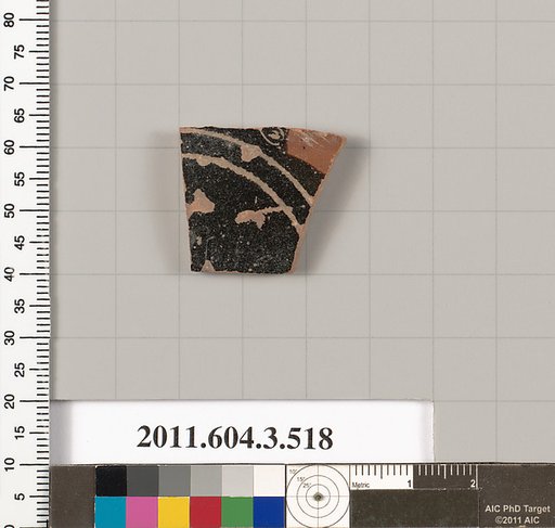 Terracotta fragment of a column-krater (bowl for mixing wine and water)