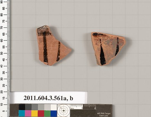 Terracotta fragments of column-kraters (bowls for mixing wine and water)