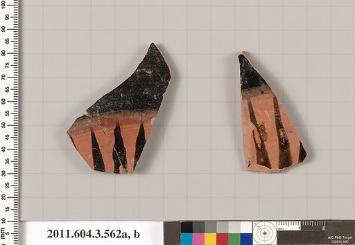 Terracotta fragments of column-kraters (bowls for mixing wine and water)