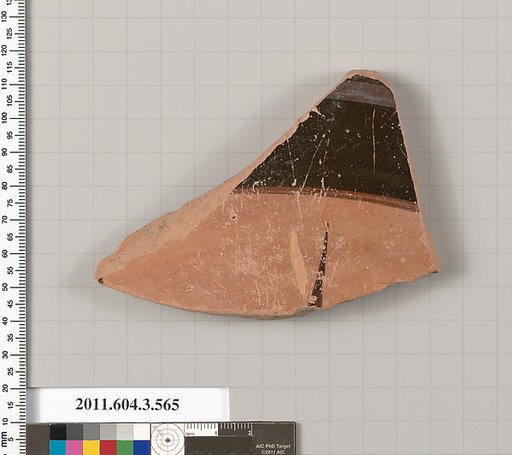 Terracotta fragment of a column-krater (bowl for mixing wine and water)
