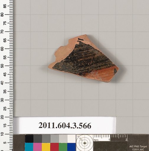 Terracotta fragment of a column-krater (bowl for mixing wine and water)