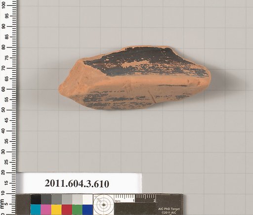 Terracotta fragment of a column-krater (bowl for mixing wine and water)