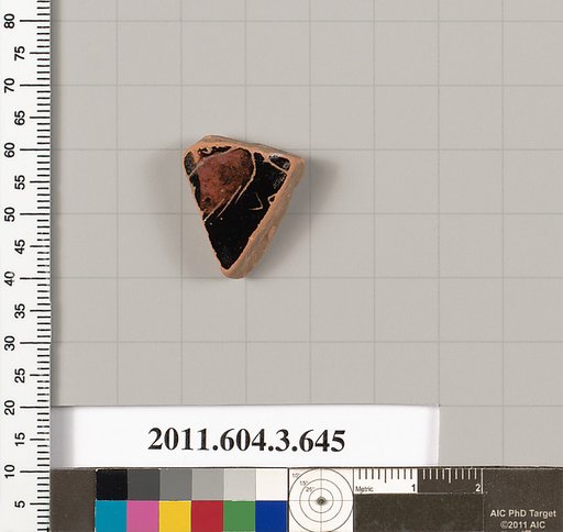 Terracotta fragment of a column-krater (bowl for mixing wine and water)?
