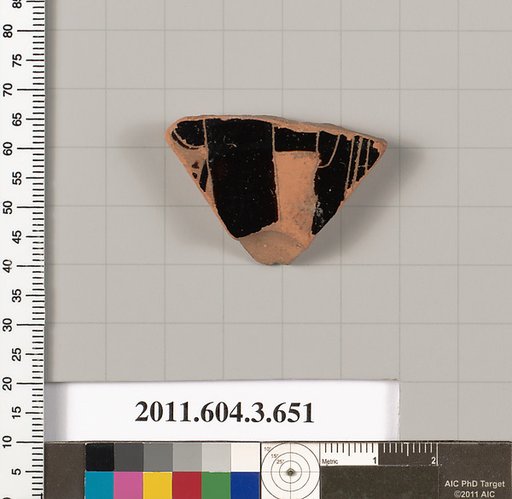 Terracotta fragment of a volute-krater (bowl for mixing wine and water)