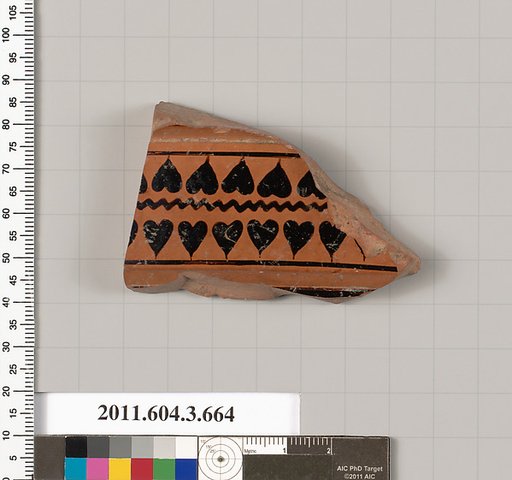 Terracotta fragment of a calyx-krater (bowl for mixing wine and water)