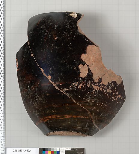 Terracotta fragment of a amphora