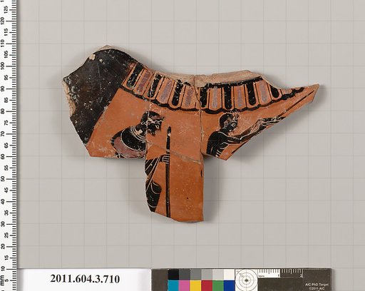 Terracotta fragment of a hydria (water jar)