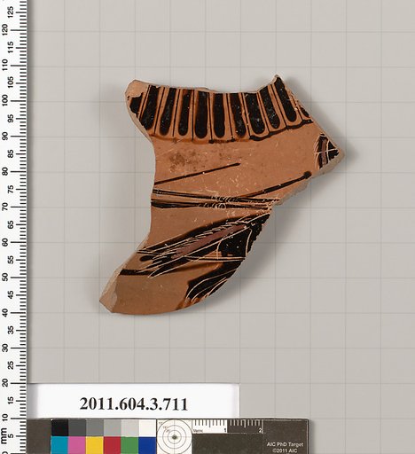 Terracotta fragment of a hydria (water jar)