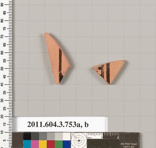 Terracotta fragments of a neck-amphora (jar)