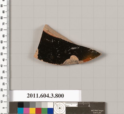 Terracotta fragment of a lid