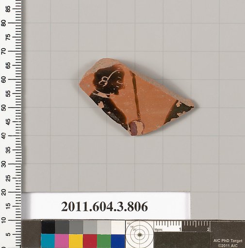 Terracotta fragment of a lekythos (oil flask)