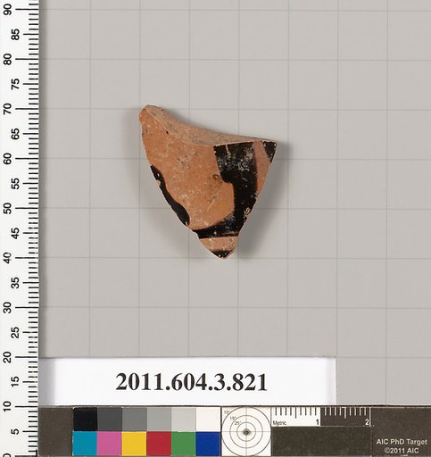 Terracotta fragment of a lekythos (oil flask)