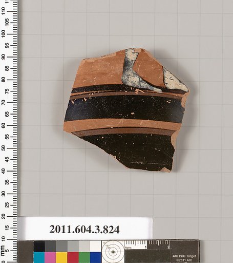 Terracotta fragment of a lekythos (oil flask)