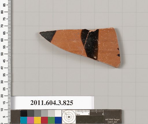 Terracotta fragment of a lekythos (oil flask)
