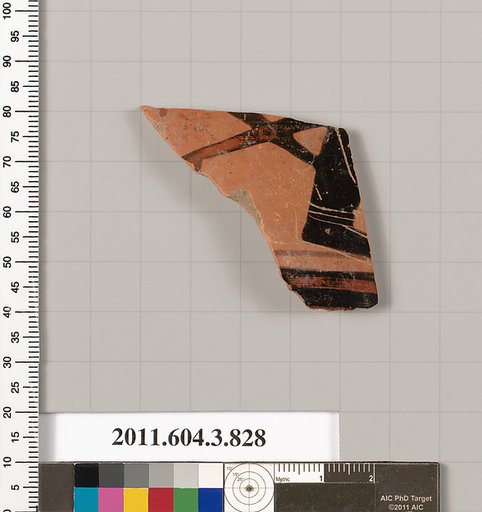 Terracotta fragment of a lekythos (oil flask)