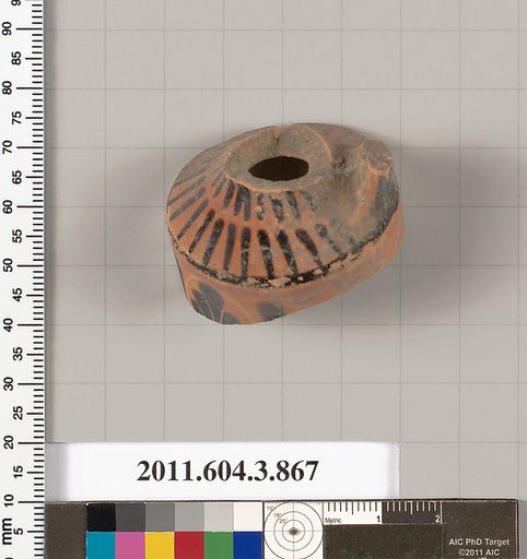 Terracotta fragment of a lekythos (oil flask)