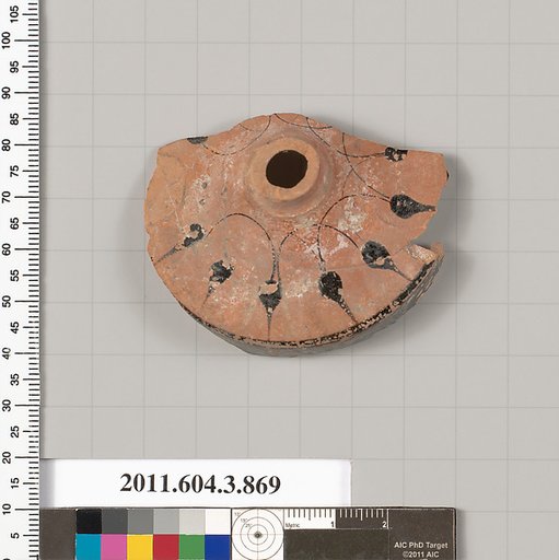 Terracotta fragment of a lekythos (oil flask)
