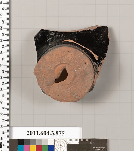 Terracotta fragment of a lekythos (oil flask)