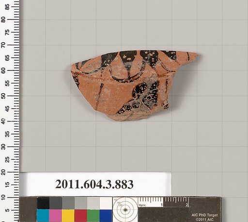Terracotta fragment of a lekythos (oil flask)