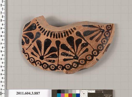 Terracotta fragment of a lekythos (oil flask)