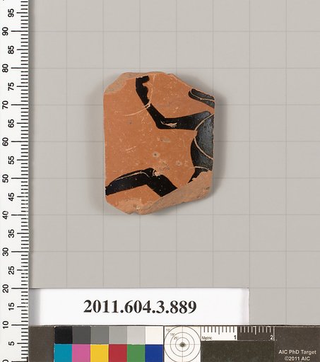 Terracotta fragment of a lekythos (oil flask)